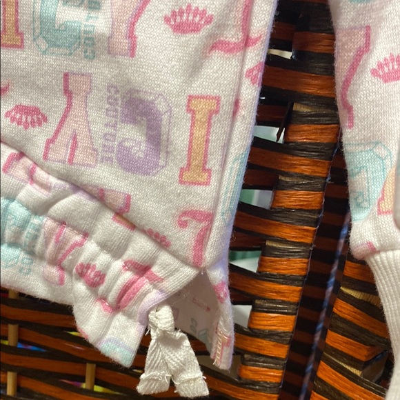 Juicy Couture Kids Size 8/10 Multicolor Logo Sweatshirt - Picture 3 of 8